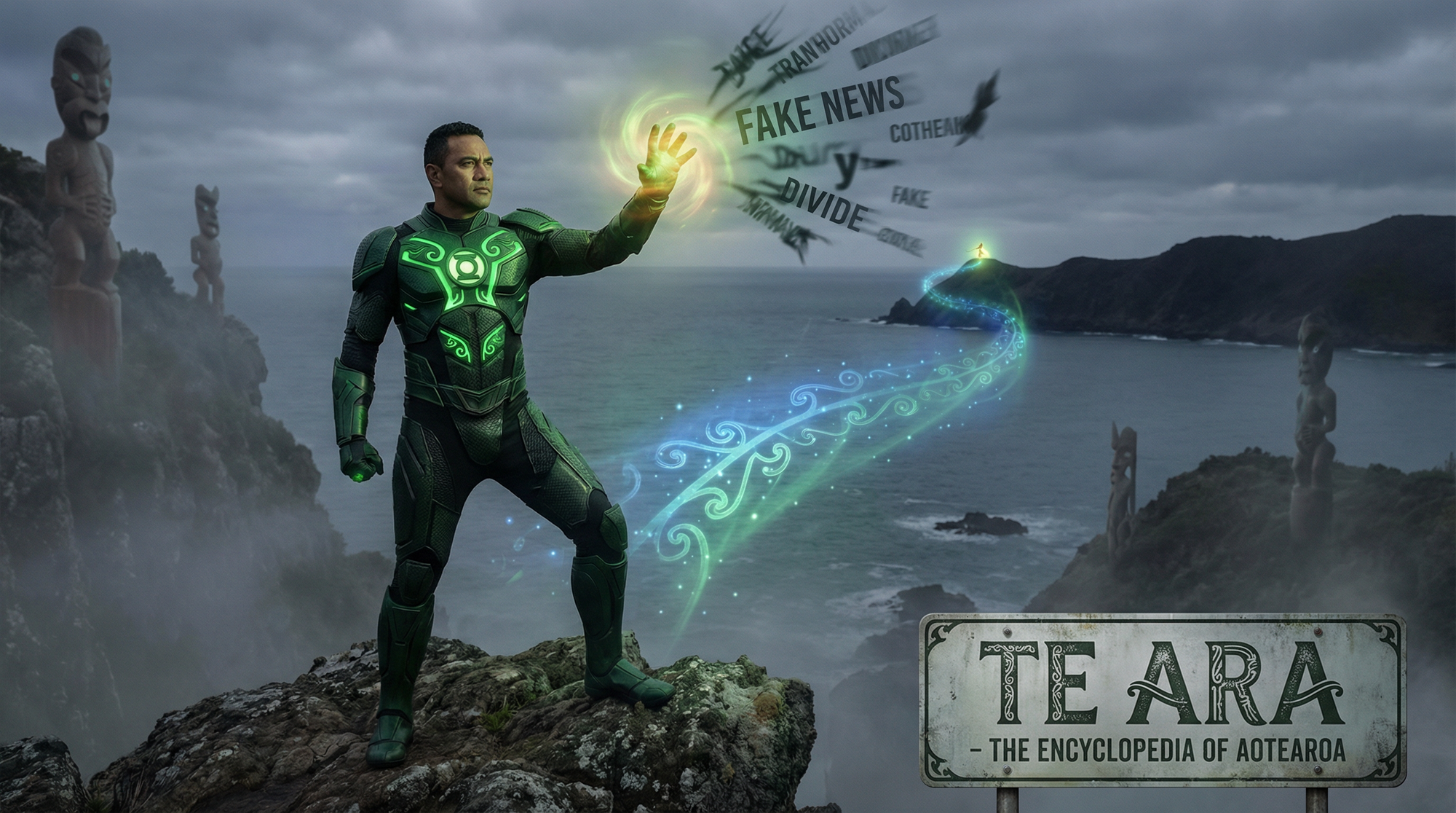 The Māori Green Lantern