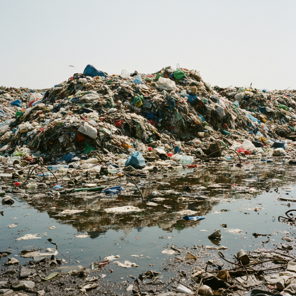 Mr Grocer's plastic empire: Greenwashing the garbage