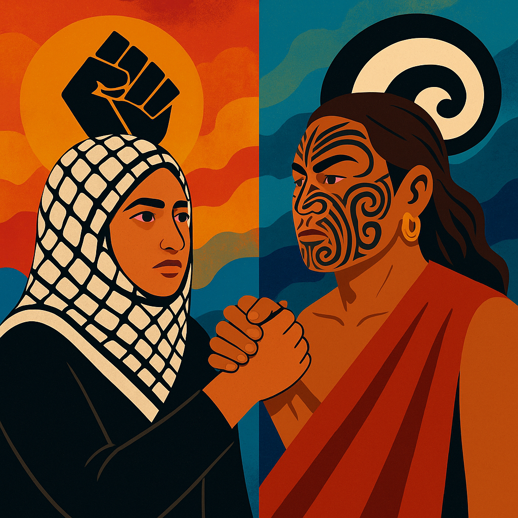 Indigenous solidarity between Palestinian and Māori peoples