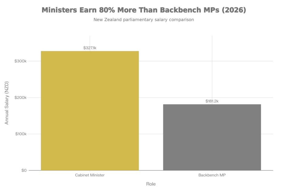 The Price of Accountability: Minister vs Backbencher Salary (2025/26 Est.)