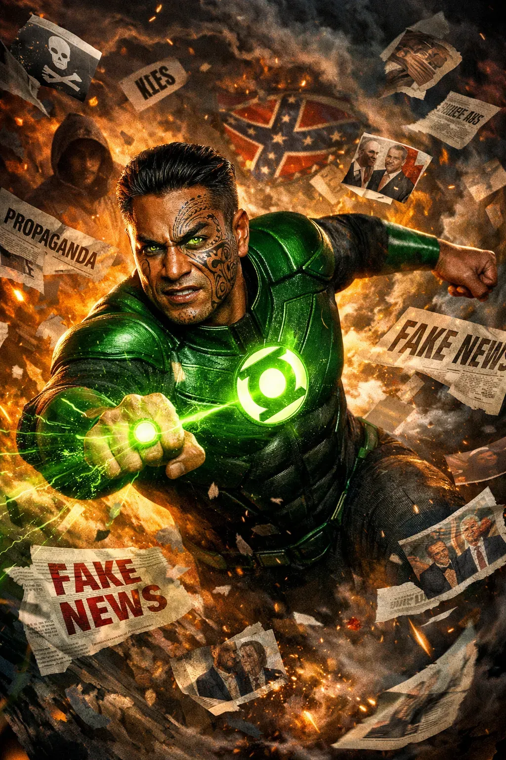 The Māori Green Lantern