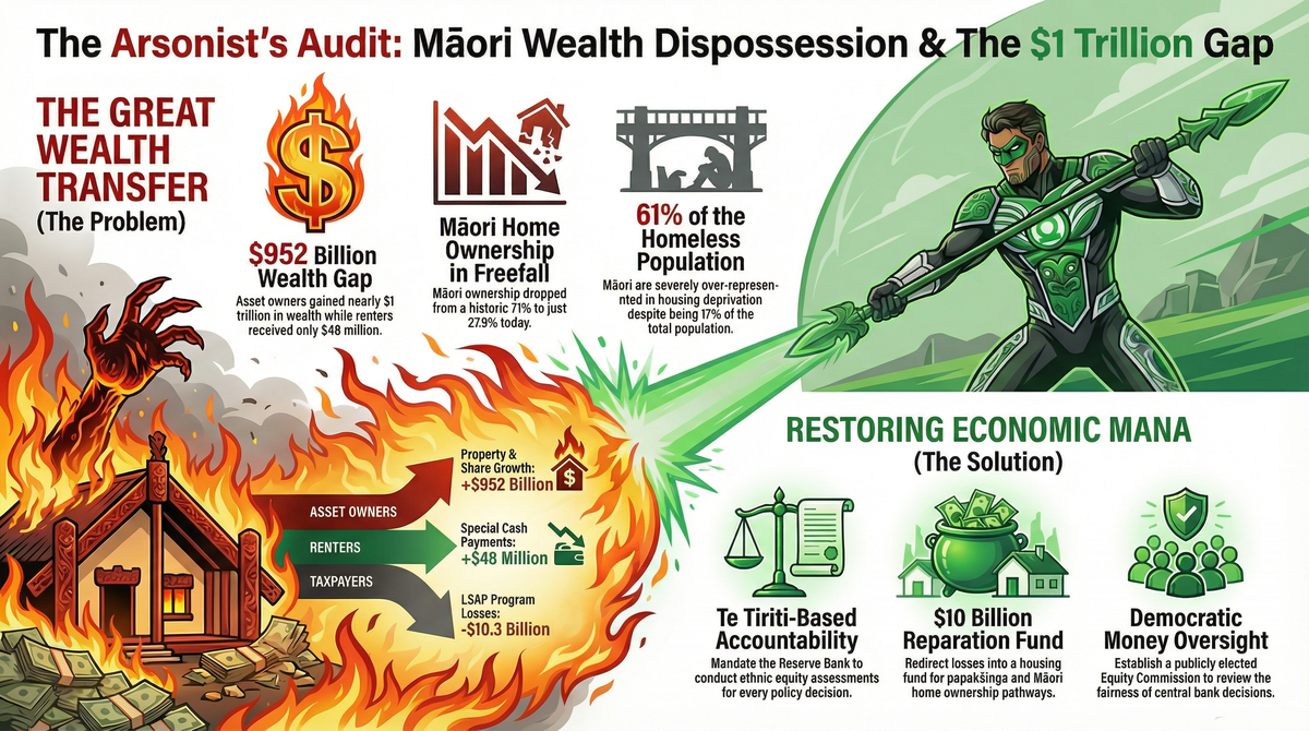 "THE ARSONIST'S AUDIT: How Nicola Willis Is Investigating Her Own Fire While Whānau Choke on the Smoke" - 12 February 2026