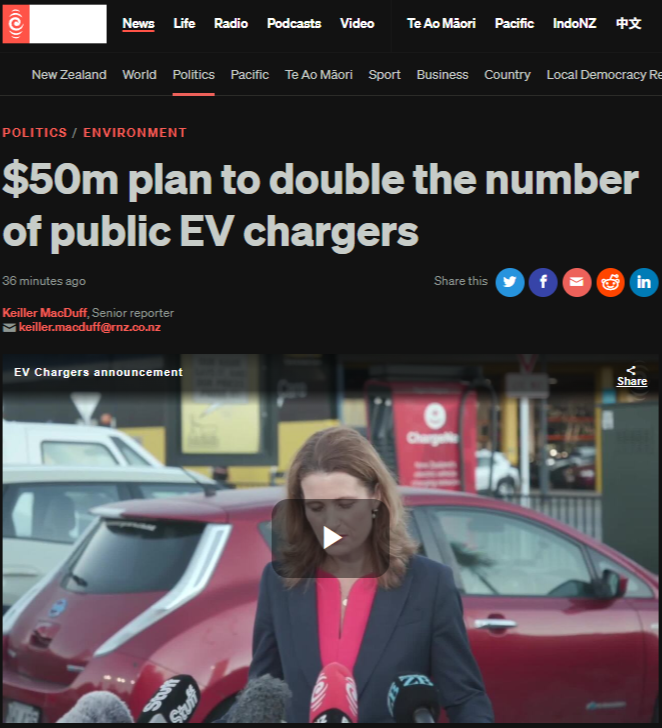 "Hypocrisy of the Highest Order: The National Government's EV Charger Con" - 23 March 2026