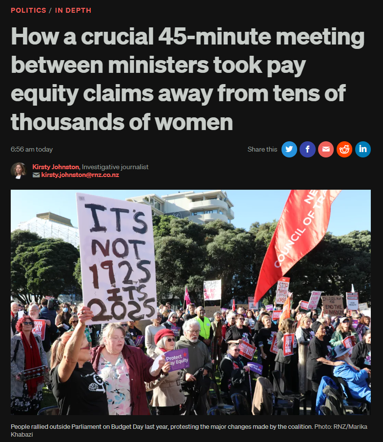 "The Forty-Five Minute Theft: How Six Ministers Stole $12.8 Billion from the Hands of Wāhine" - 20 March 2026