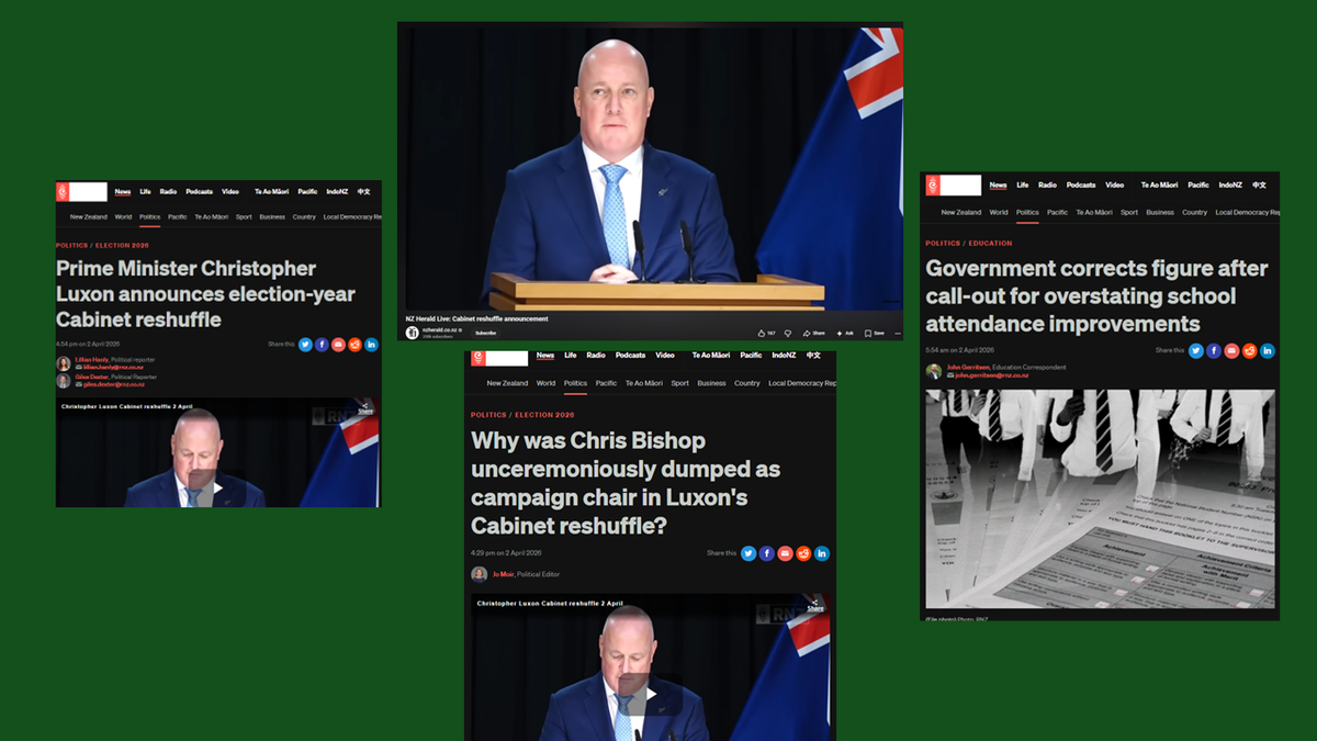 "THE IRON THRONE OF FOOLS: How Luxon's April 1st Purge Exposed a Rotting Crown, Two New Pawns, and a Nation That's Already Moved On" - 3 April 2026