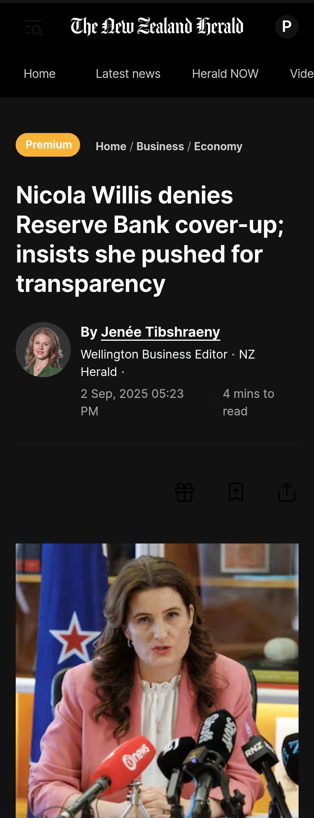 “The Finance Minister's Great Deception” - 2 September 2025