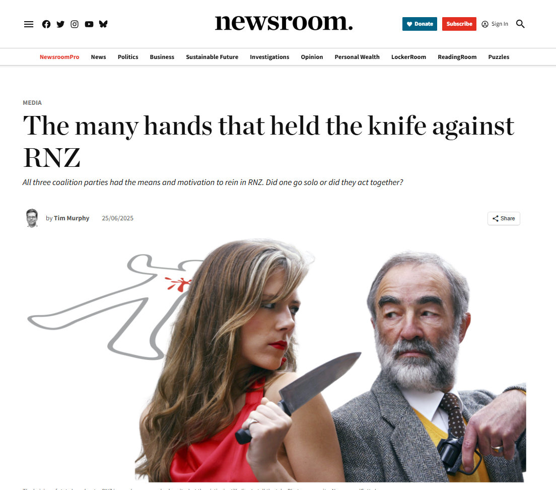 “The Many Hands That Carved Up Aotearoa's Fourth Estate: How Corporate Colonialism Destroyed Our Media Democracy” - 29 June 2025