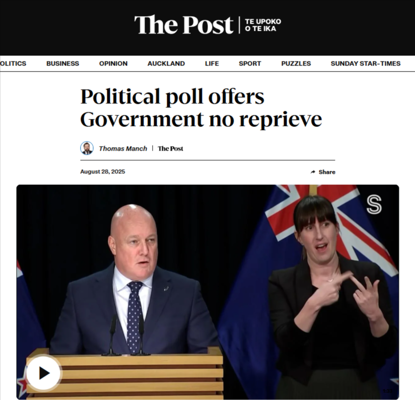 “Where Are the People - The Collapse of Luxon's Neoliberal Fantasy” - 30 August 2025