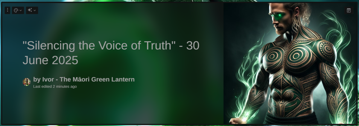 "Silencing the Voice of Truth" - 30 June 2025