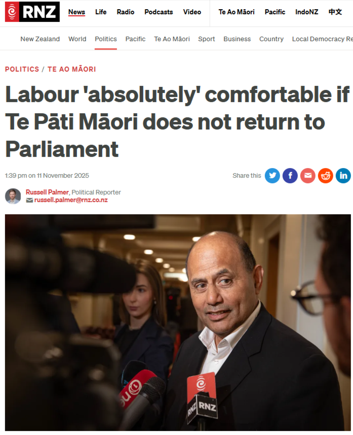 “The Scumbag Chronicles: Willie Jackson’s 25-Year Betrayal of Māori” - 15 November 2025