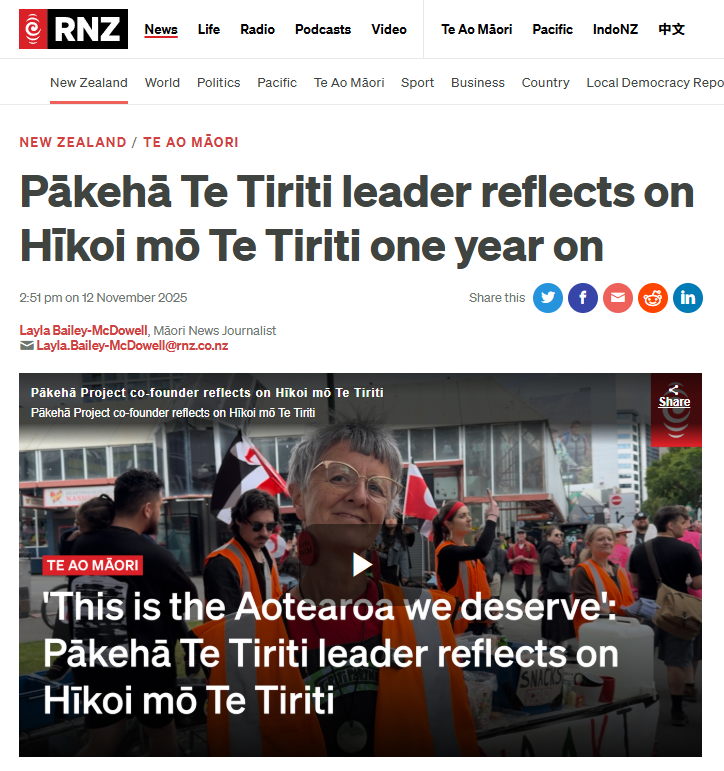 "What They Fear Most: How Kotahitanga Exposes the Rot at Neoliberalism’s Core" - 13 November 2025