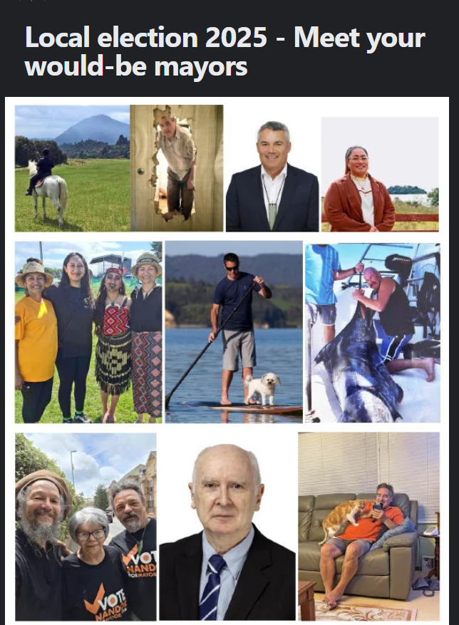 “The Whakatāne Mayoral Hustle: When Environmental Rhetoric Meets Financial Reality” - 25 September 2025