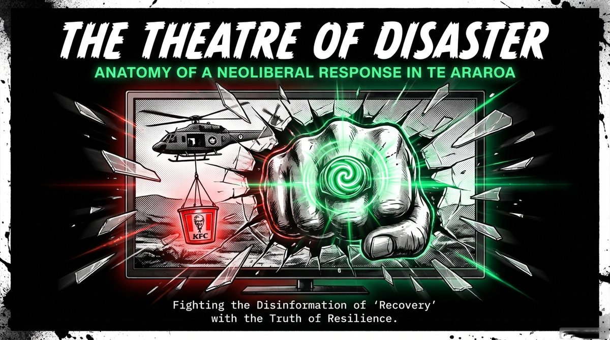 “When the Captain Brings Fried Chicken While the Ship Burns: Christopher Luxon’s Theatre of Disaster Management” - 30 January 2026