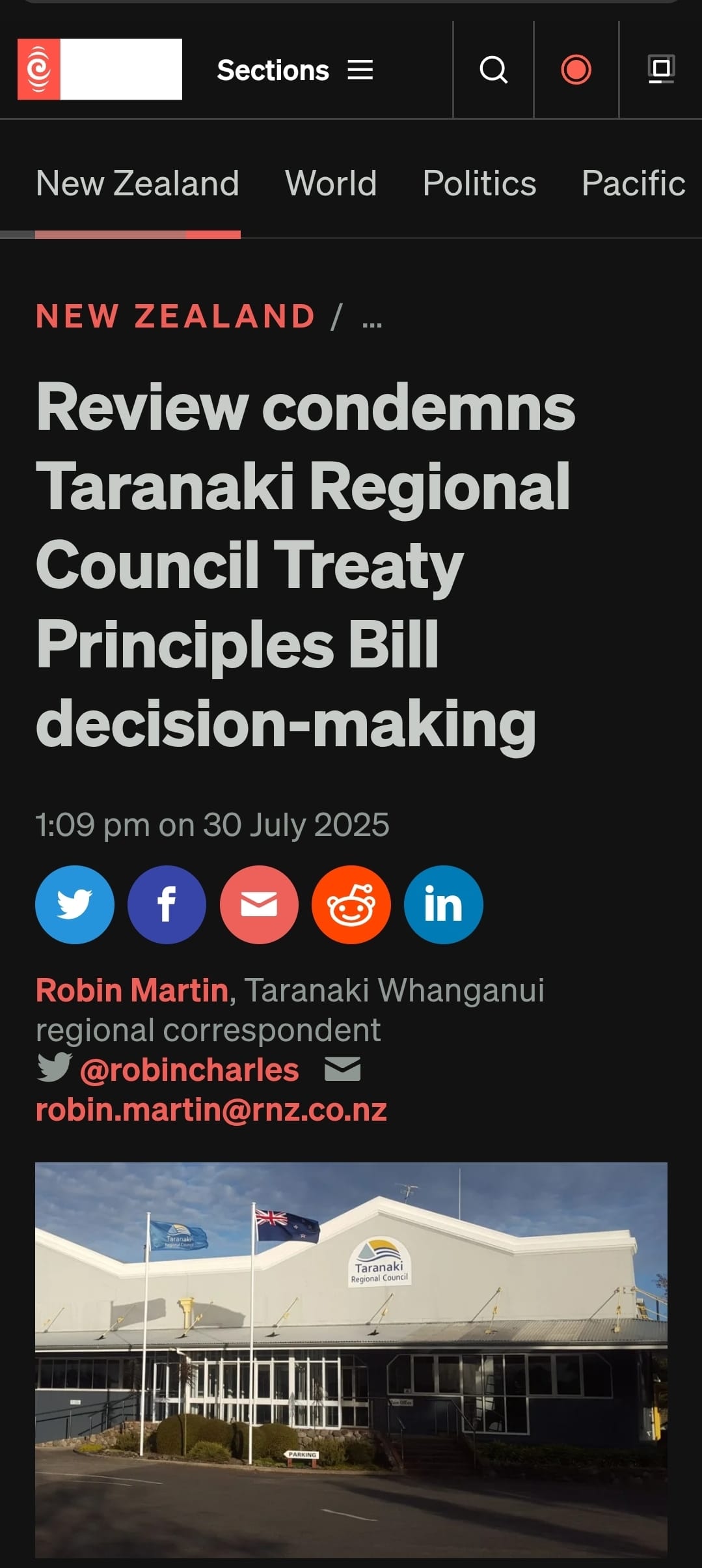 “When Democracy Dies in Dark Rooms: The Taranaki Council's Descent into White Supremacist Governance” - 31 July 2025