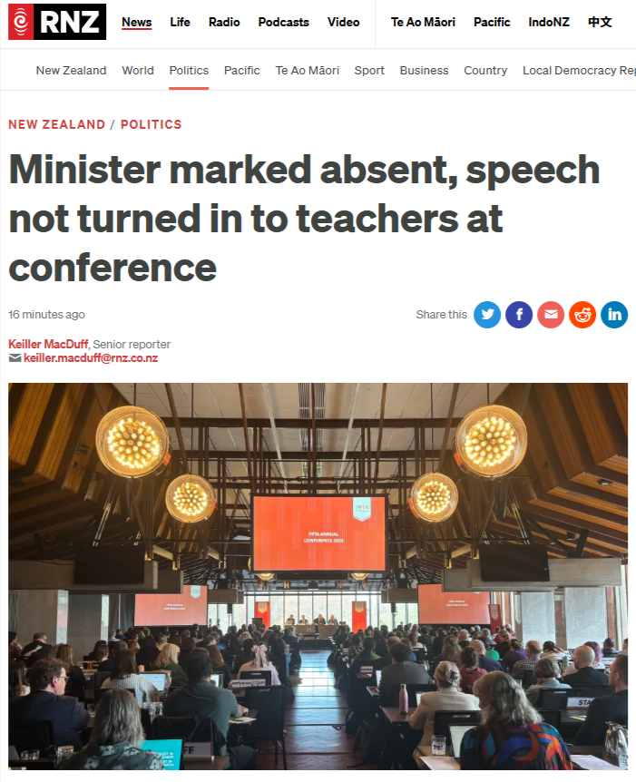 “Minister Marked Absent: Stanford’s Shameful Cowardice Exposes the Moral Bankruptcy of This Government” - 24 September 2025