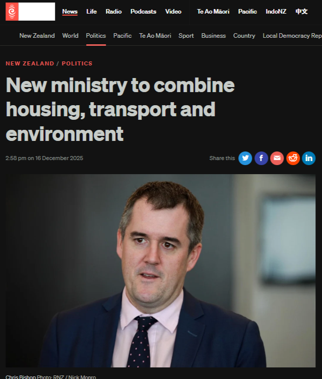 “How Chris Bishop’s MCERT Consolidation Weaponises Public Infrastructure Against Māori and the Environment” - 17 December 2025