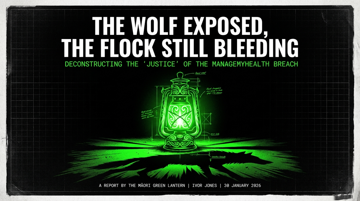 “THE ManageMyHealth WOLF EXPOSED, THE FLOCK STILL BLEEDING: WHEN “JUSTICE” BECOMES ANOTHER EUPHEMISM FOR FAILURE” - 31 January 2026