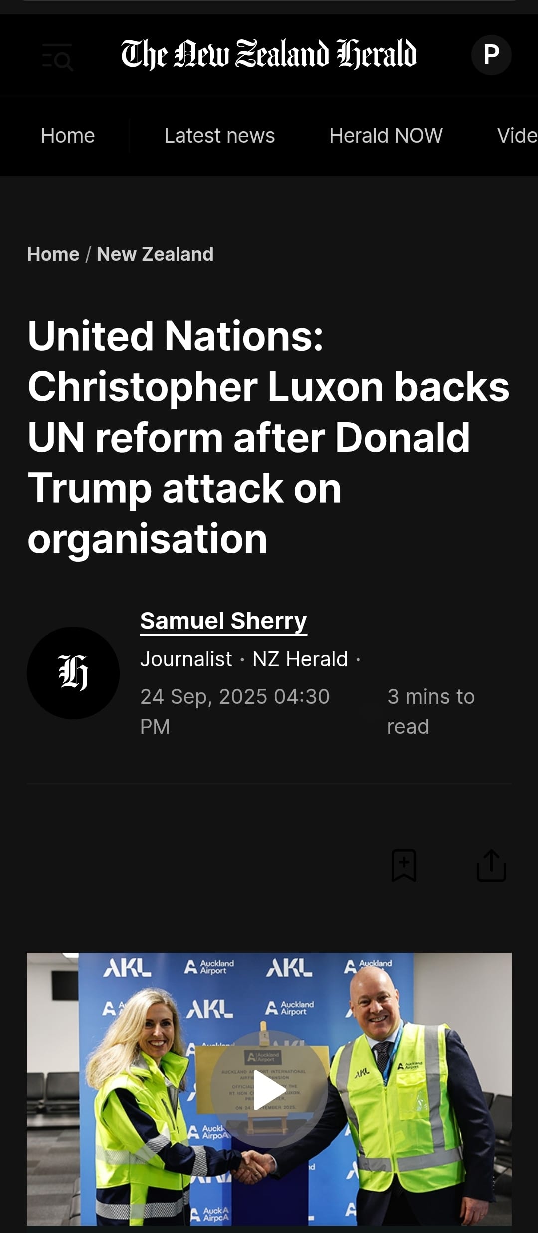 “The Lapdog Prime Minister” - 25 Spetember 2025