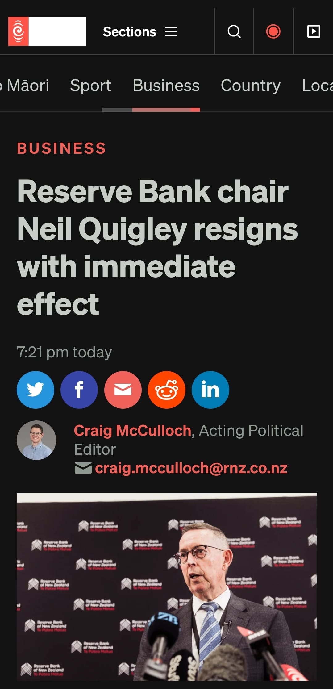 "Neil Quigley's Shameful Exit" - 29 August 2025