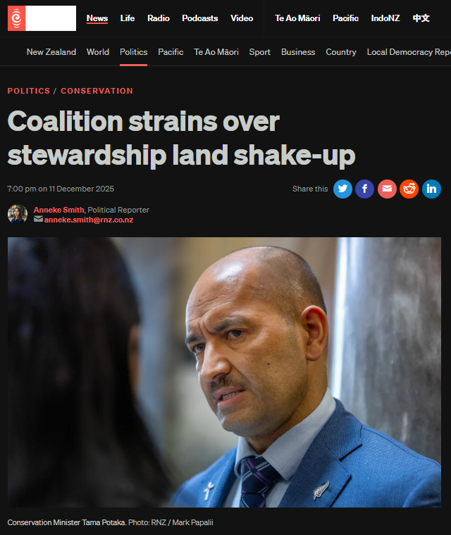 “How Potaka’s Order in Council Bypassed Democracy to Serve Mining Capital” - 12 December 2025