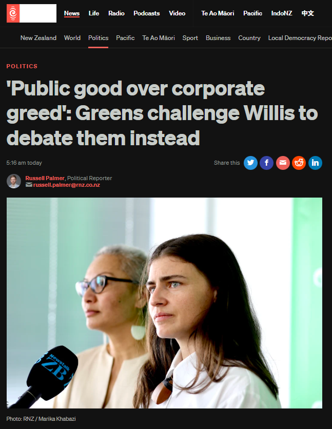 “The Ghost Debate: How Corporate Ventriloquism Shields Austerity While Greens Challenge the System” - 19 December 2025