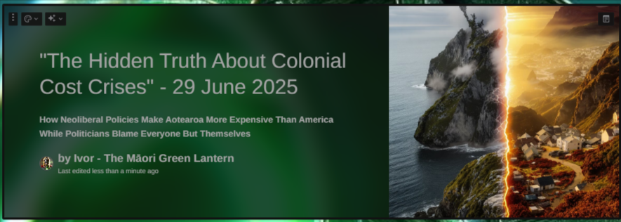 “The Hidden Truth About Colonial Cost Crises” - 29 June 2025