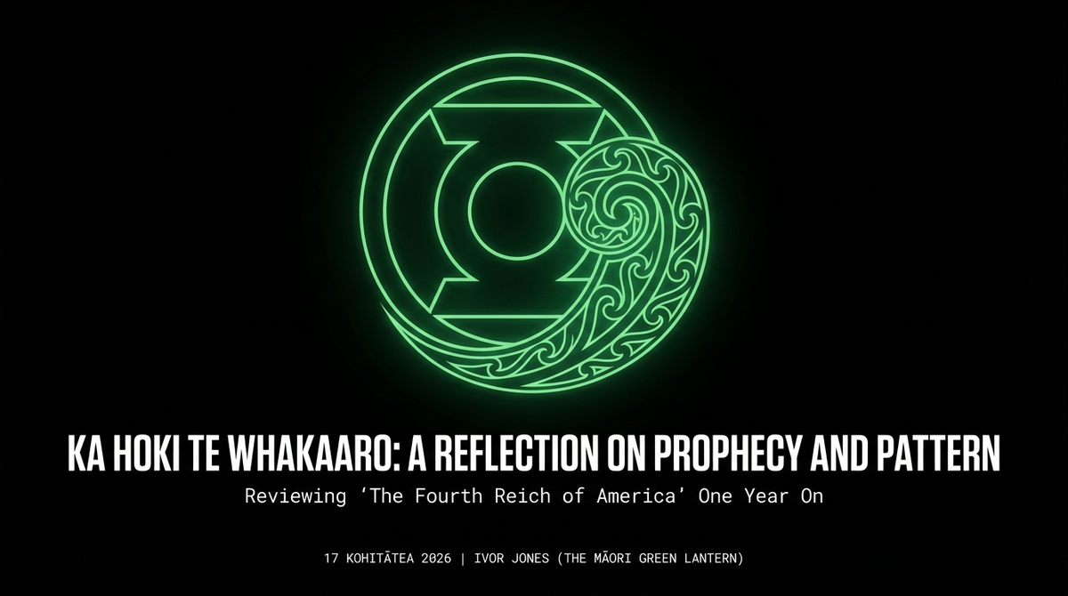 “Ka Hoki Te Whakaaro: A Reflection on Prophecy and Pattern” - 17 January 2026