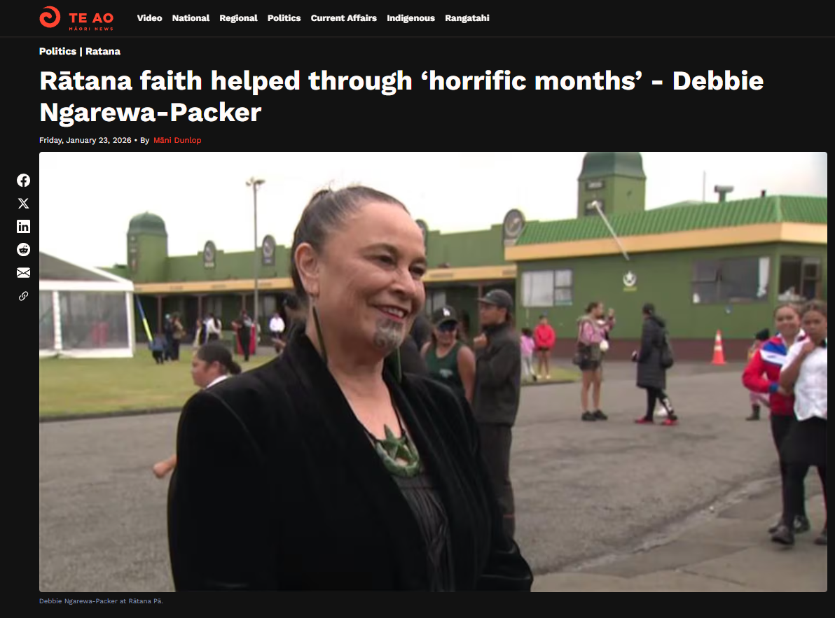 “A Crisis of Character: How Te Pāti Māori’s Co-Leader Chose Power Over People” - 25 January 2026