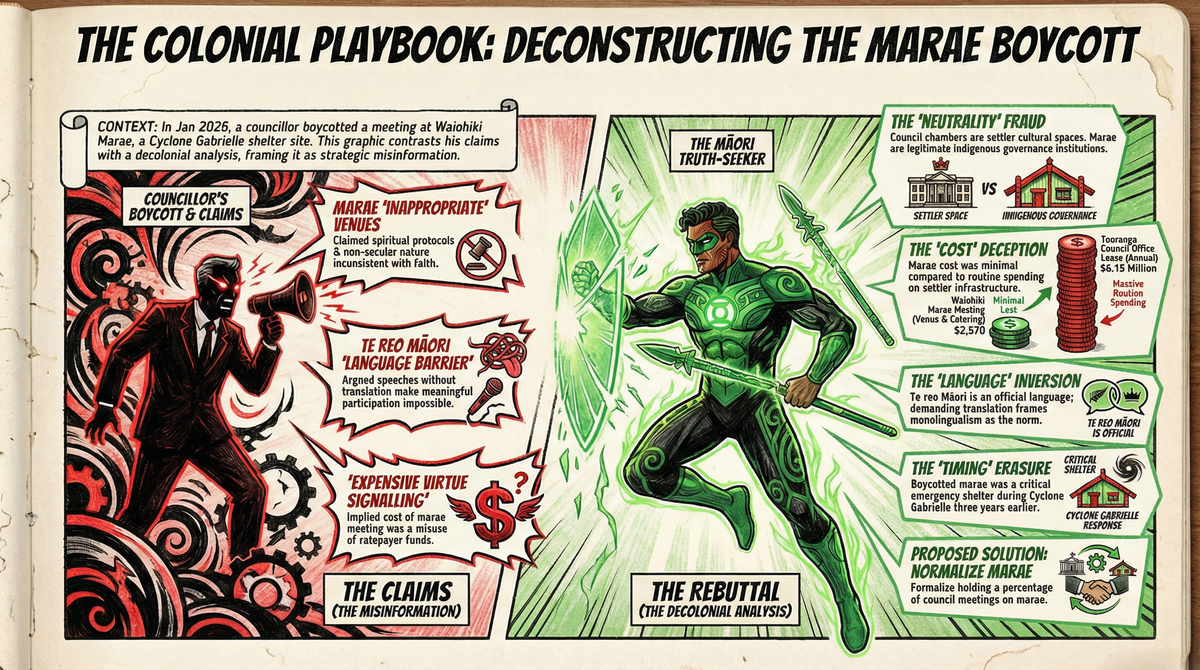 "The Hollow Gospel of Secular Neutrality with White Supremacist Koro Michael Laws and Steve Gibson" - 31 Janary 2026