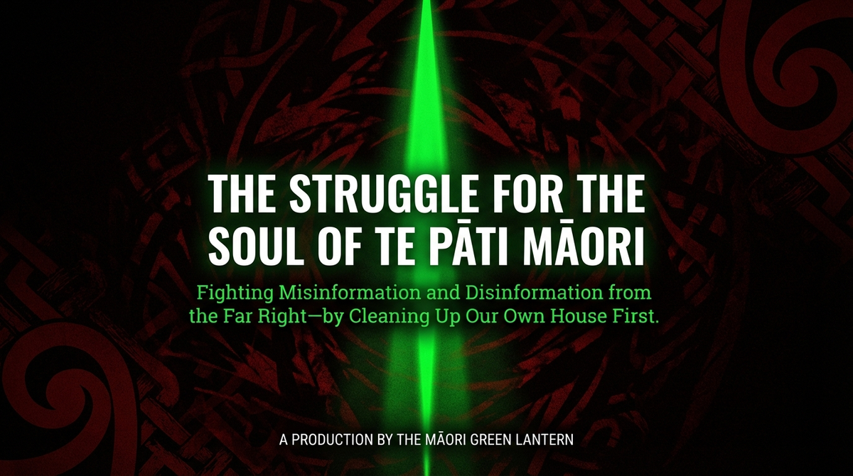 “Dictators in Kākahu: Why Eru, Mariameno and Tākuta Stand Taller Than Te Pāti Māori’s Inner Circle” - 6 January 2026