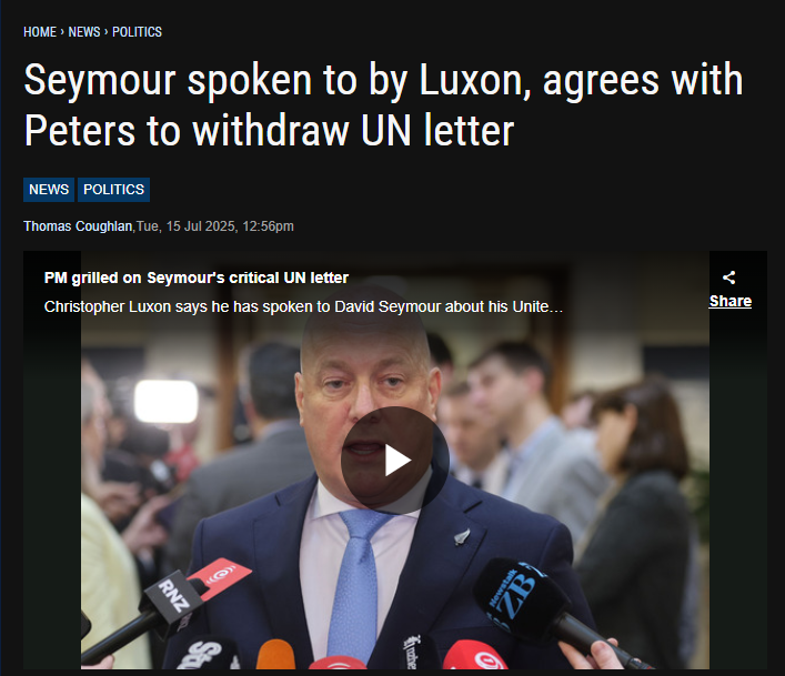 “Kia ora, my name is Ivor Jones, The Māori Green Lantern, exposing the Crown's colonial arrogance and neoliberal assault on Te Tiriti o Waitangi” - 16 July 2025