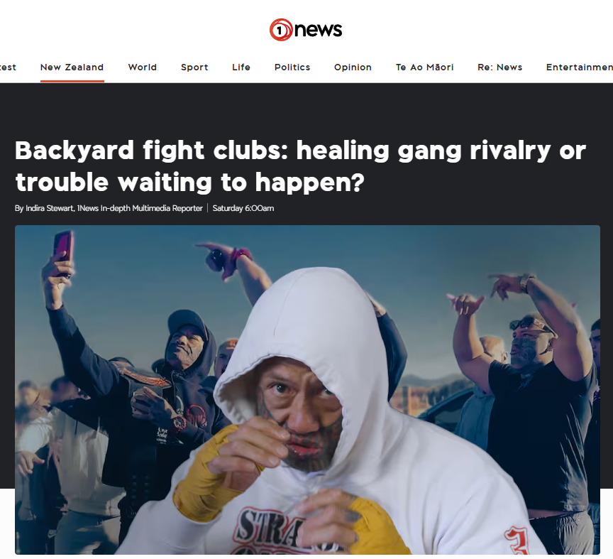 “Blood Money: How Dan Hooker’s Backyard Fight Clubs Weaponize Māori and Exploit the Dispossessed” - 16 November 2025