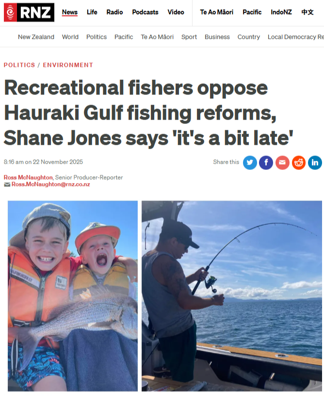 “The Hauraki Gulf Betrayal” - 23 November 2025