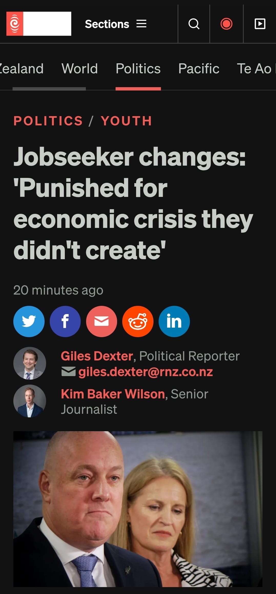 "PUNISHING THE INNOCENT: How National’s Benefit Cuts Weaponize Poverty Against Rangatahi" - 6 October 2025
