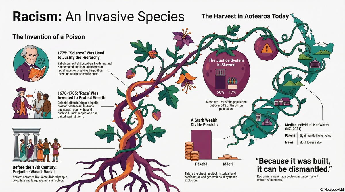 “How Racism Was Invented - The Whakapapa of the Weed” - 30 December 2025