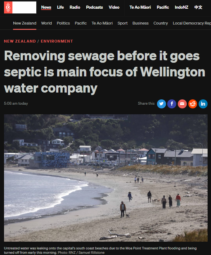 “The Wellington Septic Debacle: A Government Happy to Have You Swim in Its Own Shit” - 7 February 2026