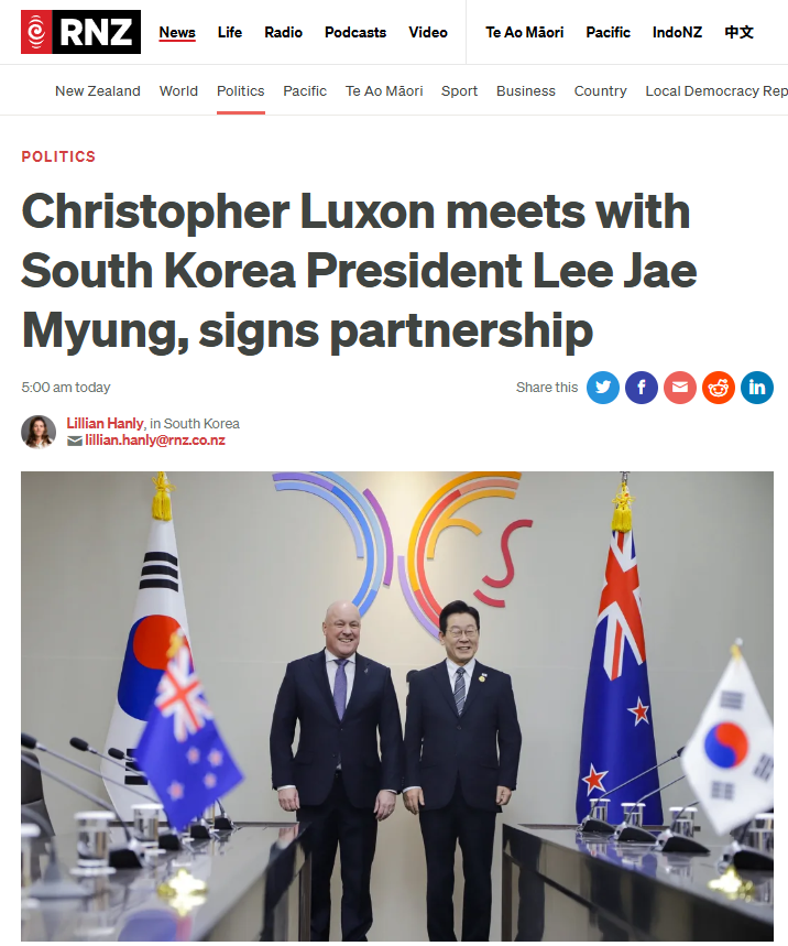"Sold to the Chaebols: How Luxon's Korea Deal Bleeds Aotearoa for Corporate Profit" - 31 October 2025