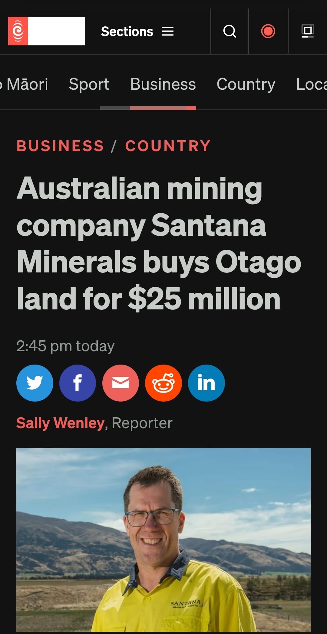 “Australian Mining Giant Seizes Sacred Central Otago Land” - 10 July 2025