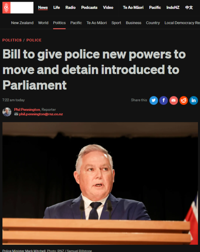 "PAPERS PLEASE: How Mark Mitchell, Paul Goldsmith, and Simeon Brown Are Building a Police State That Only Arrests the Poor — and Māori First" - 27 March 2026