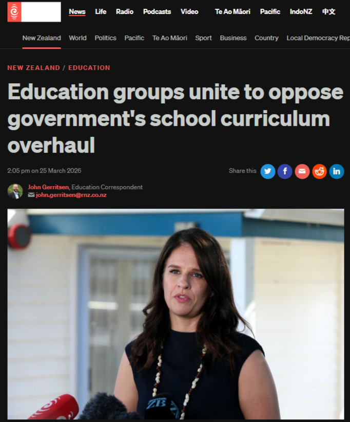 "STANFORD'S COLONIAL CLASSROOM: How the Luxon Government Is Dismantling Māori Education" - 26 March 2026