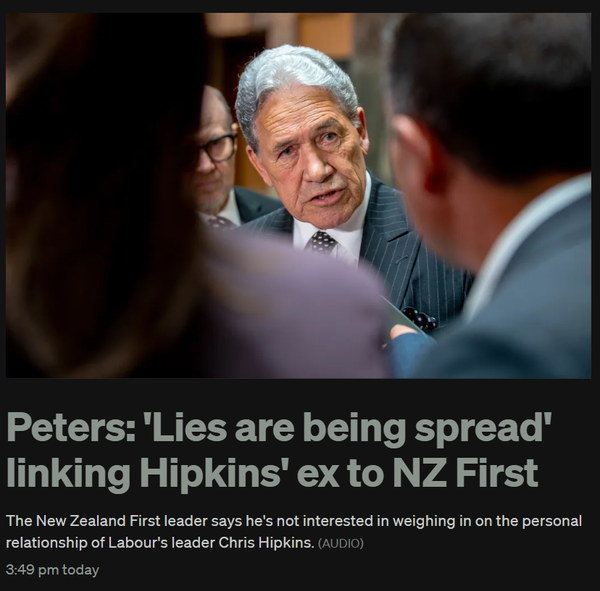 "Winston Peters — A Walking Contradiction, A Forked Tongue in a Taonga He Was Never Worthy To Carry" - 18 February 2026