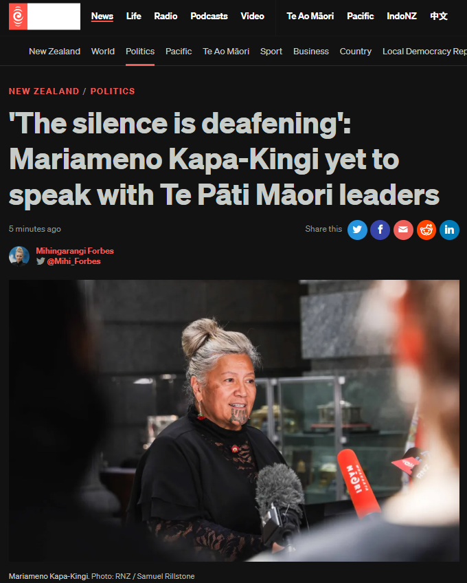 "THE HOLLOW MARAE: How Te Pāti Māori's Leadership Built a Palace of Silence on the Bones of Its Own People" - 20 March 2026