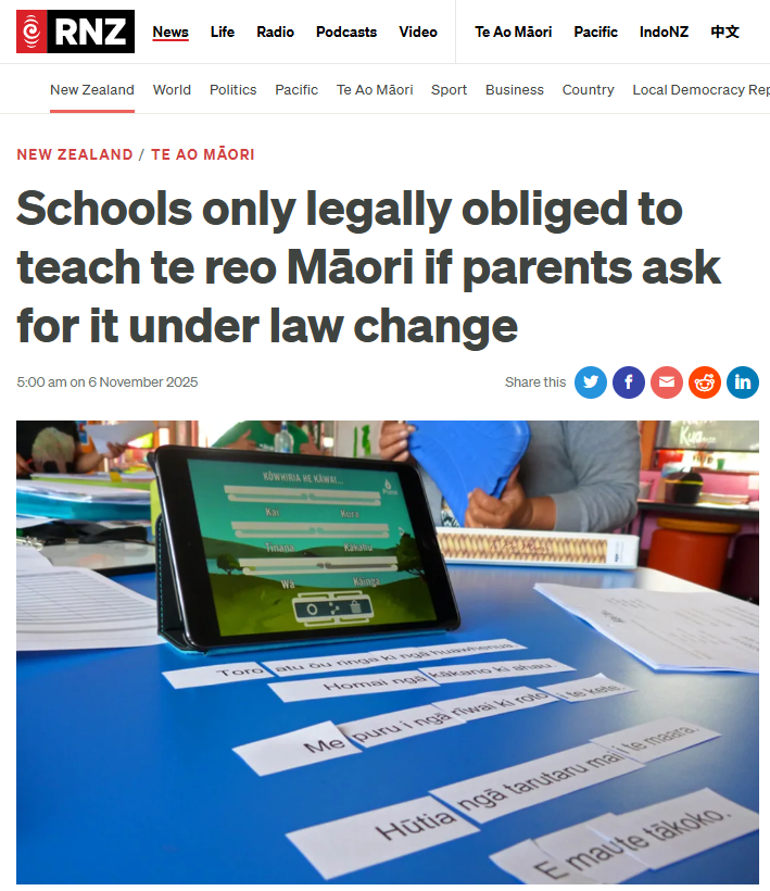 "Erased by Decree: How Neoliberal Power Rips Te Reo Māori from Our Tamaiti" - 8 November 2025