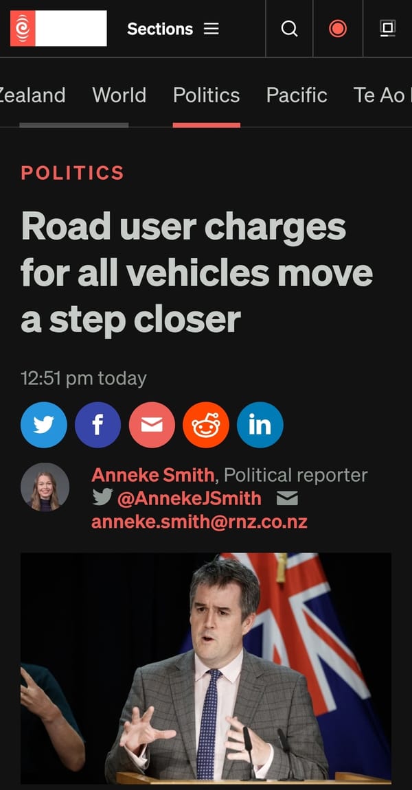 "The Digital Leash: How Bishop's Road User Charges Scheme Turns Every Māori Into a Tracked Asset” - 6 August 2025