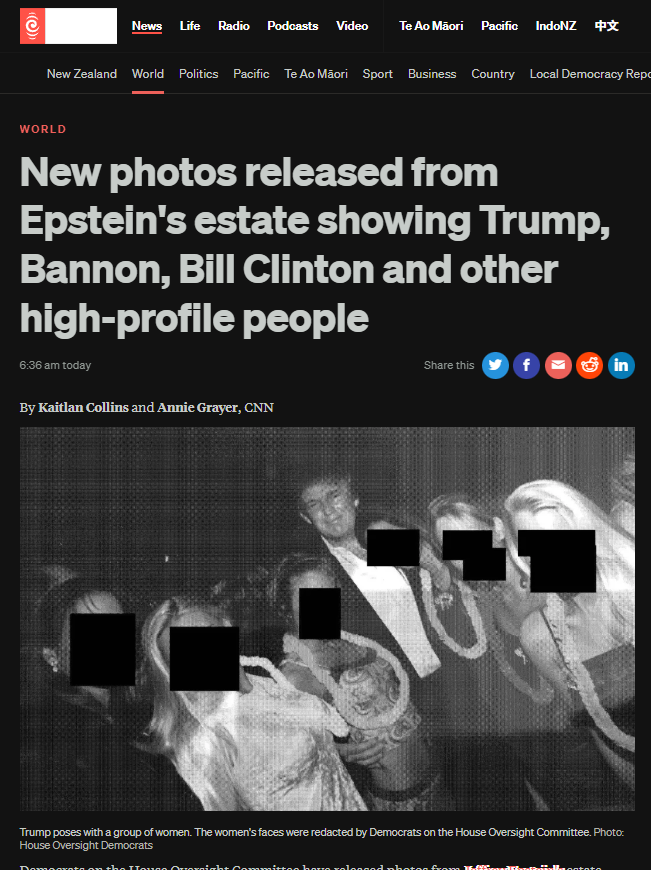 “The Epstein Photos: Network Exposure and Political Theatre on the Final Countdown” - 13 December 2025