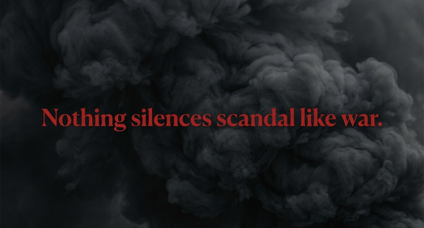 “THE SMOKE SCREEN BURNS BRIGHT: How Trump Uses Blood and Fire to Hide Shame”  - 4 January 2025