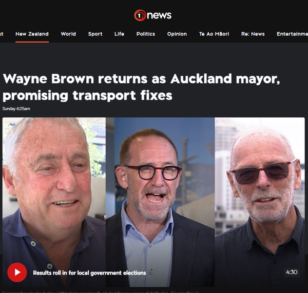 “Wayne Brown Got Back In Because New Zealand’s Electoral System Is Designed to Keep White Supremacists in Power” - 13 October 2025