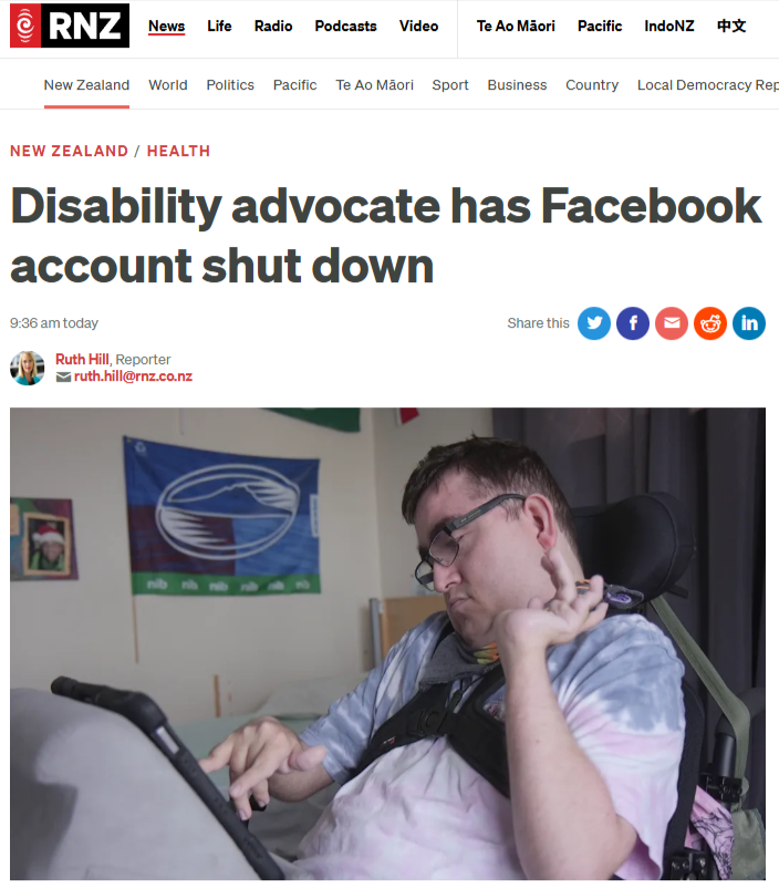“Digital Banishment: How Meta’s Algorithms Weaponize Against Disabled Māori Advocates Fighting for Survival” - 17 November 2025