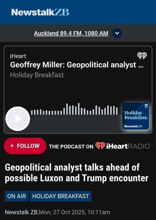 “Luxon Is Actively Silencing Dissent While Māori Economic Rights Burn” - 27 October 2025