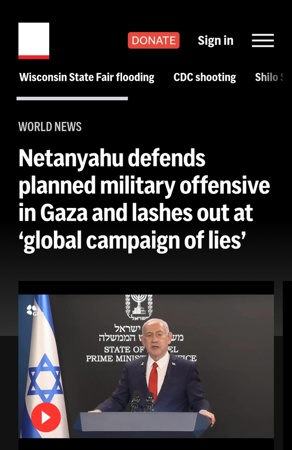 "The Manufactured Lies Machine: How Netanyahu's Gaza Genocide Exposes the Colonial Playbook" - 11 August 2025